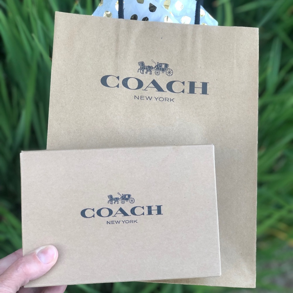 Coach double zip wristlet - Picture 8 of 8
